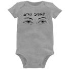 Body Bebê Eyes Stay Sharp - Foca na Moda Body Bebê Eyes Stay Sharp - Foca na Moda