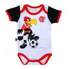 Body Bebê Flamengo Mascote Baby Oficial