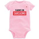 Body Bebê Fluente em sarcasmo - Foca na Moda