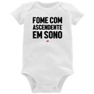 Body Bebê Fome com ascendente em sono - Foca na Moda