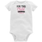 Body Bebê For This Child We Have Prayed - Foca na Moda