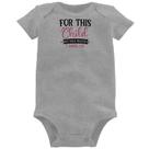 Body Bebê For This Child We Have Prayed - Foca na Moda