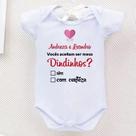 Body Bebe Frases Convite Madrinha e Padrinho