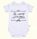 Body Bebê Frases Te Amo Papai F98