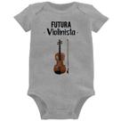 Body Bebê Futura Violinista - Foca na Moda Body Bebê Futura Violinista - Foca na Moda