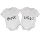 Body Bebê Gêmeos CTRL C CTRL V