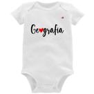 Body Bebê Geografia por amor - Foca na Moda
