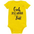 Body Bebê Girls just wanna have fun! - Foca na Moda