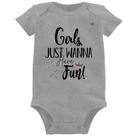 Body Bebê Girls just wanna have fun! - Foca na Moda