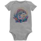 Body Bebê Golfinho Fofo - Foca na Moda