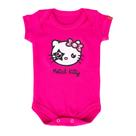 Body Bebê Hello Cat Metal Rosa