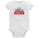 Body Bebê Hello World - Foca na Moda Body Bebê Hello World - Foca na Moda