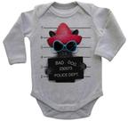 Body Bebe Infantil Bad Dog Cachorro Cao Police Dept