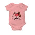 Body Bebê Infantil Personalizado Com Nome - Celebre A Individualidade! Um Presente Cheio De Amor!