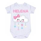 Body Bebe Infantil Personalizado Com Nome Chuva De Amor