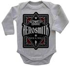 Body Bebe Infantil Roupa Crianca Aerosmith Banda Rock Antiga Body Bebe Infantil Roupa Crianca Aerosmith Banda Rock Antiga