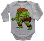 Body Bebe Infantil Roupa Crianca Blanka Street Fighter Brasil Body Bebe Infantil Roupa Crianca Blanka Street Fighter Brasil