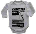 Body Bebe Infantil Roupa Crianca Fiat Uno Carro Antigo Classico