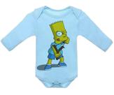 Body Bebe Infantil Simpsons Bart Estilingue Filho Homer Body Bebe Infantil Simpsons Bart Estilingue Filho Homer