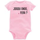 Body Bebê Jogou onde fera - Foca na Moda