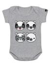 Body Bebê Kiss Bear Mescla