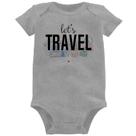 Body Bebê Let's Travel - Foca na Moda