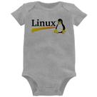 Body Bebê Linux - Foca na Moda Body Bebê Linux - Foca na Moda