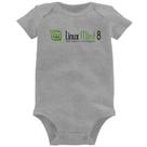 Body Bebê Linux Mint 8 Helena - Foca na Moda