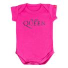 Body Bebê Little Queen Rosa Pink Art Rock Body Bebê Little Queen Rosa Pink Art Rock