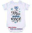 body bebê mãe amo você cód 9674 body bebê mãe amo você cód 9674