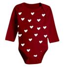 Body Bebê Manga Longa Estampado 100% Algodão Cores Reativas
