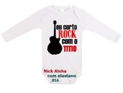 body bebê manga longa eu curto rock com o titio cód 01a body bebê manga longa eu curto rock com o titio cód 01a