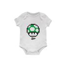 Body Bebê Mario 1 UP Body Bebê Mario 1 UP