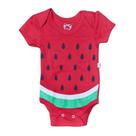 Body Bebê Melância Vermelho Manga Curta Body Bebê Melância Vermelho Manga Curta