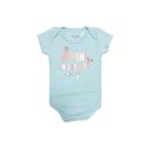 Body bebê menina manga curta mini influencer ref 6619