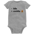 Body Bebê Menos ódio, Mais coxinha - Foca na Moda