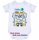 body bebê meu primeiro dia das mães com minha mamãe cód 9670