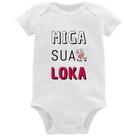Body Bebê Miga Sua Loka - Foca na Moda