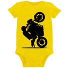 Body Bebê Moto Grau XJ6 - Foca na Moda