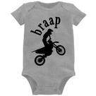 Body Bebê Motocross Braap - Foca na Moda Body Bebê Motocross Braap - Foca na Moda