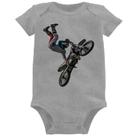 Body Bebê Motocross Freestyle Trick - Foca na Moda