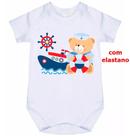 body bebê navio urso marinheiro lindo cód 1465