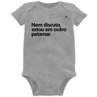 Body Bebê Nem discuto, estou em outro patamar - Foca na Moda Body Bebê Nem discuto, estou em outro patamar - Foca na Moda