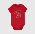 Body Bebê O Maior Presente Da Mamãe Natal Em Algodão Malwee Kids
