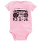 Body Bebê Old School Boombox - Foca na Moda