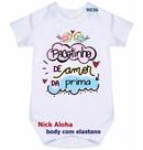body bebê pacotinho de amor da prima cód 9036
