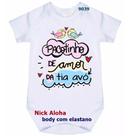 body bebê pacotinho de amor da tia avó cód 9039