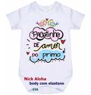 body bebê pacotinho de amor do primo cód 23a