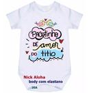 body bebê pacotinho de amor do titio cód 20a body bebê pacotinho de amor do titio cód 20a