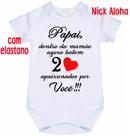 body bebê papai dentro da mamãe agora batem 2 corações cód 2871